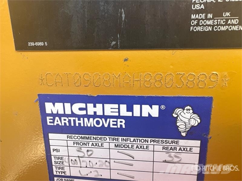 CAT 908M Wheel Loader Φορτωτές με λάστιχα (Τροχοφόροι)