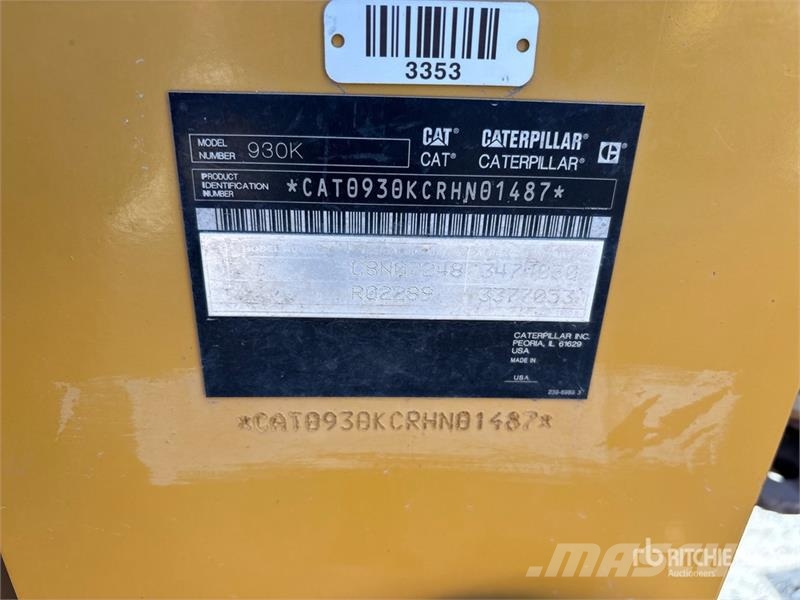 CAT 930K Kolesni nakladalci