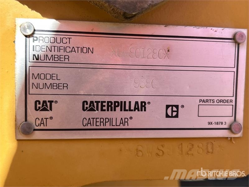 CAT 938G Wheel Loader Læssemaskiner på hjul