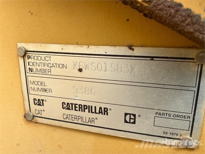 CAT 938G Wheel Loader Gumikerekes homlokrakodók