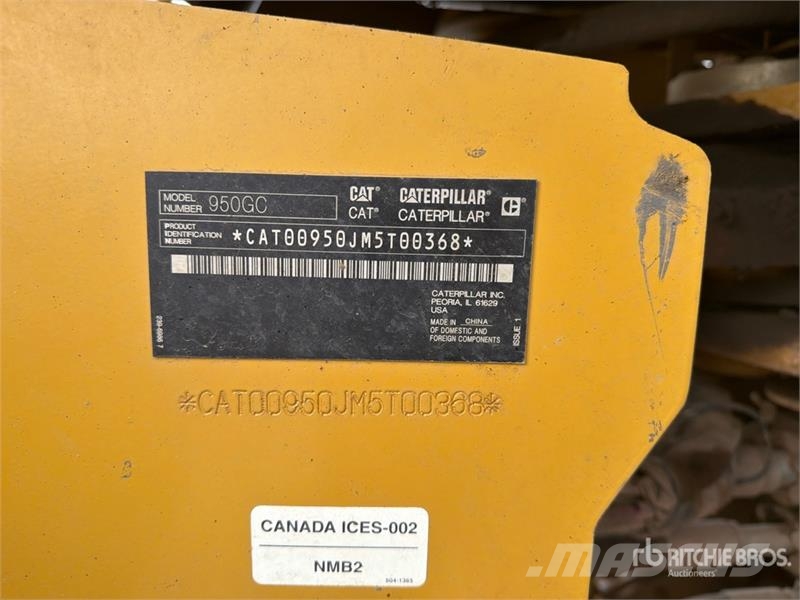 CAT 950 GC Wheel Loader Kolesni nakladalci