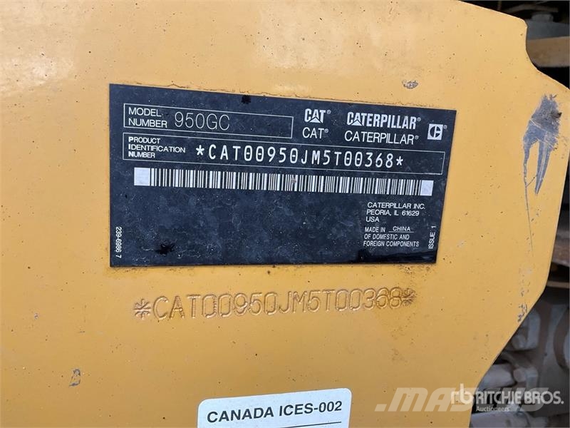 CAT 950 GC Wheel Loader Kolesni nakladalci