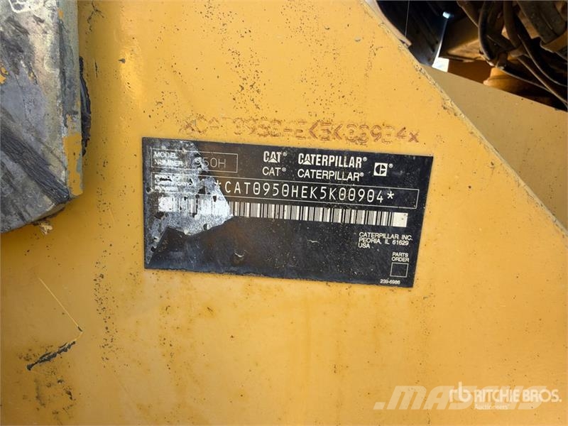 CAT 950 H Wheel Loader Gumikerekes homlokrakodók
