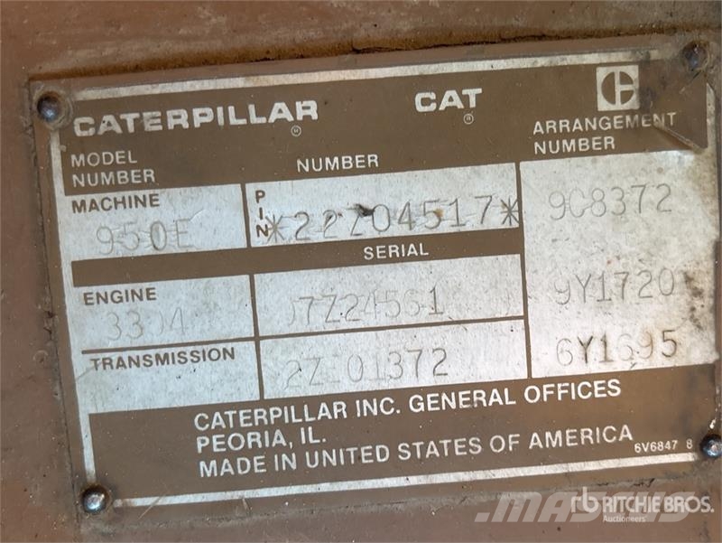 CAT 950E Rataslaadurid
