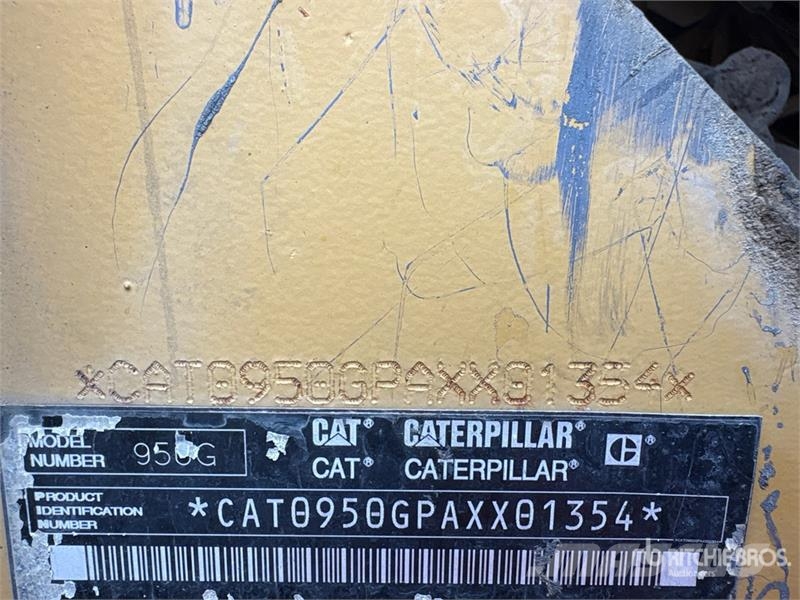 CAT 950G Series II Naudoti ratiniai krautuvai