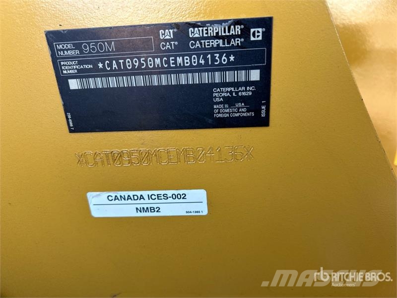 CAT 950M Wheel Loader Chargeuse sur pneus