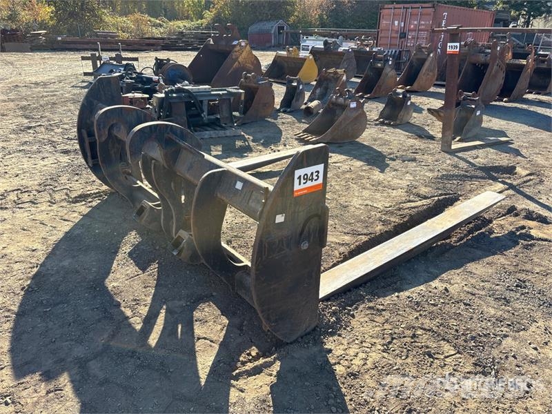 CAT 96 in Q/C Wheel Loader Forks - Fits 950K/962K/963D Pallegafler