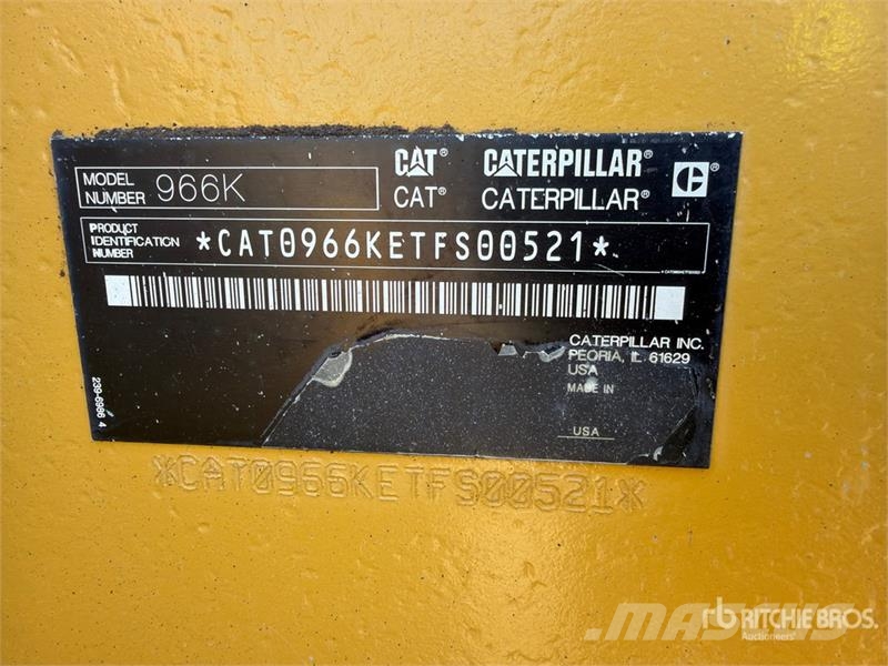 CAT 966K Wheel Loader  휠로우더