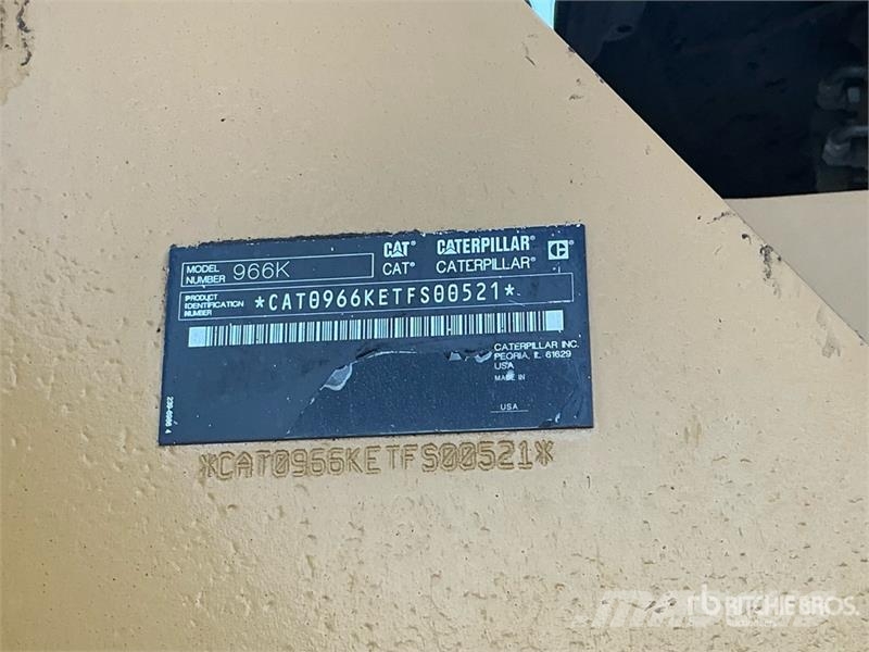 CAT 966K Wheel Loader Utovarivači na kotačima