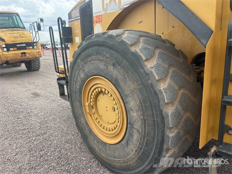 CAT 980G Series II Naudoti ratiniai krautuvai