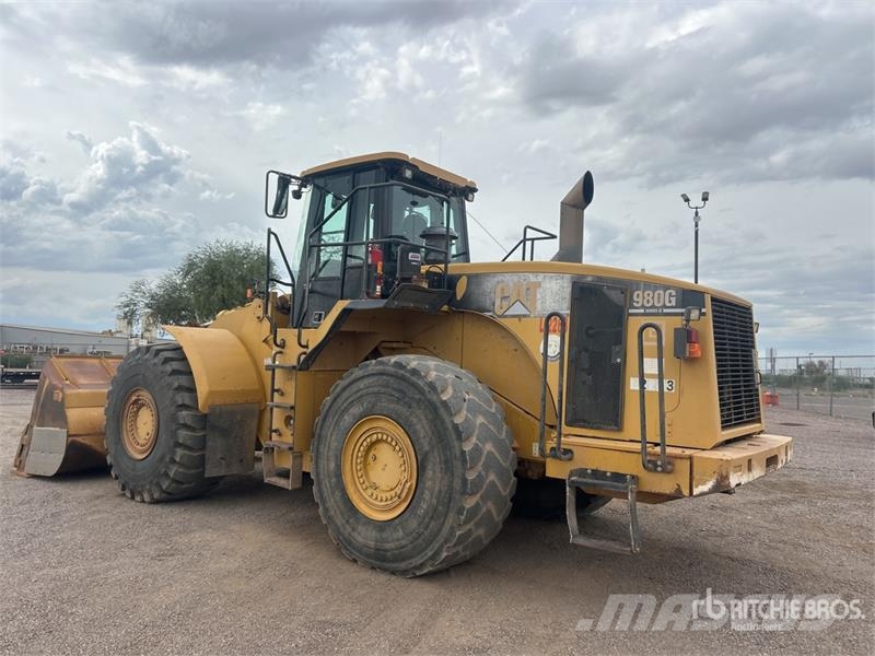 CAT 980G Series II Naudoti ratiniai krautuvai