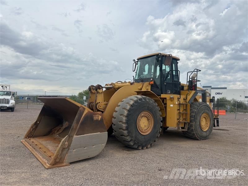 CAT 980G Series II Naudoti ratiniai krautuvai