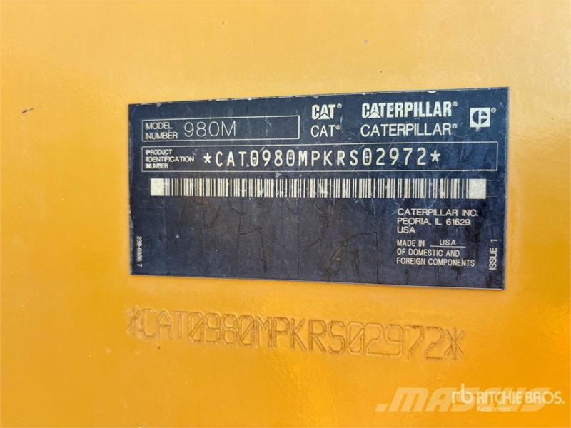 CAT 980M Radlader
