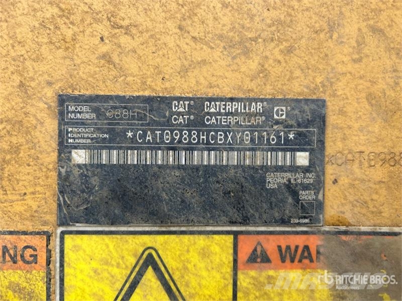 CAT 988H Chargeuse sur pneus