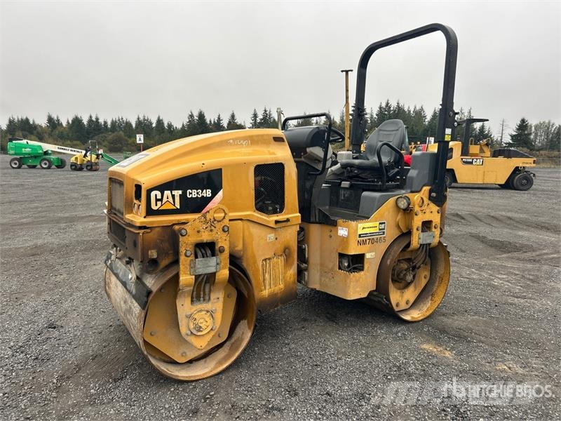CAT CB-34B Double Drum Roller Twin drum rollers