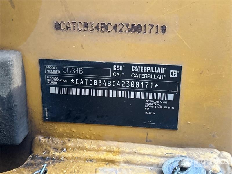 CAT CB-34B Double Drum Roller Twin drum rollers