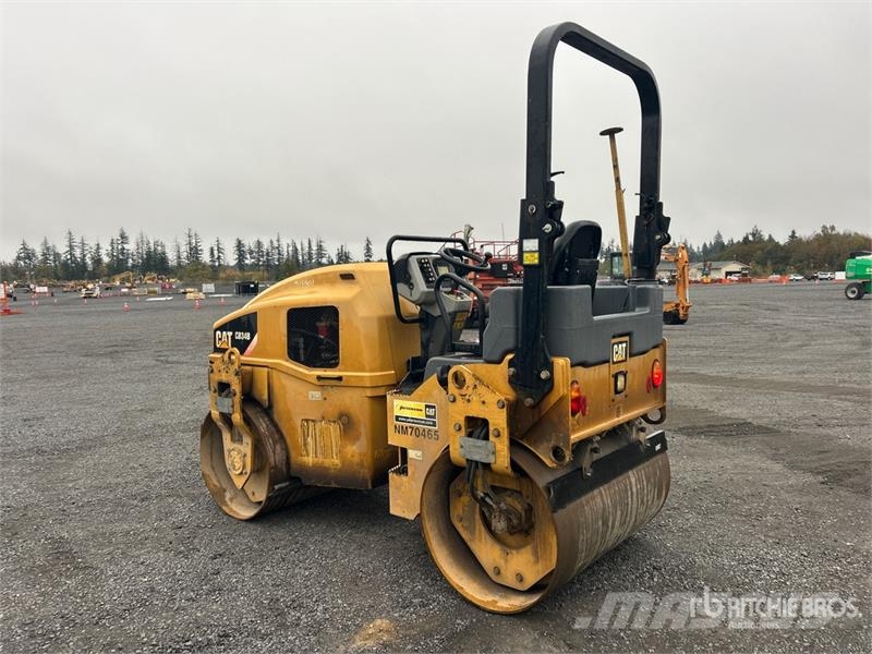 CAT CB-34B Double Drum Roller Twin drum rollers
