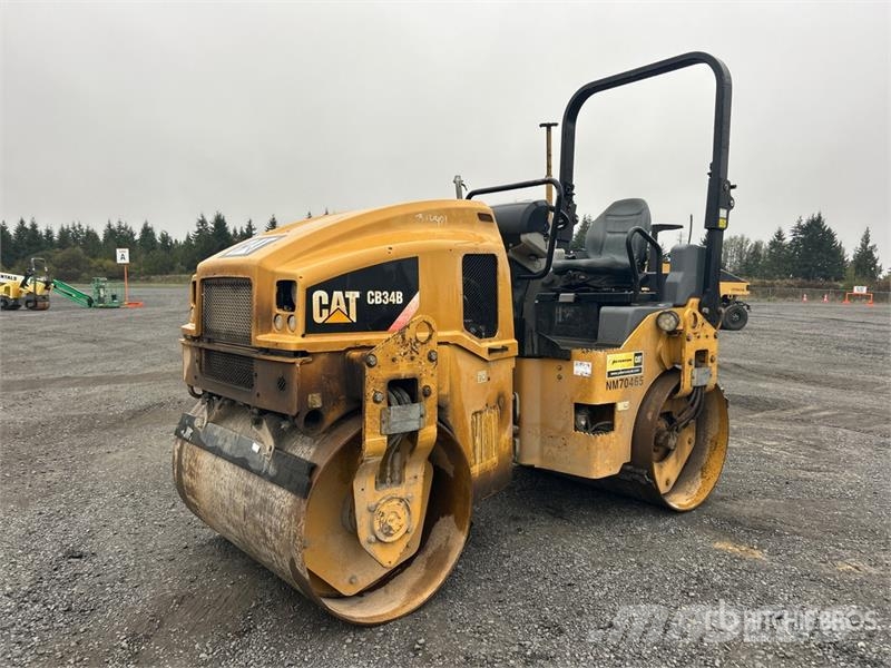 CAT CB-34B Double Drum Roller Twin drum rollers