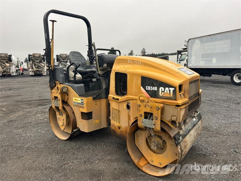 CAT CB-34B Double Drum Roller Twin drum rollers