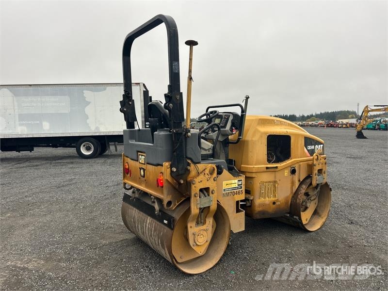 CAT CB-34B Double Drum Roller Twin drum rollers