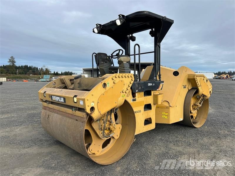 CAT CB-54 XW Double Drum Roller Rodillos de doble tambor