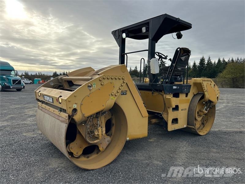 CAT CB-54 XW Double Drum Roller Rodillos de doble tambor