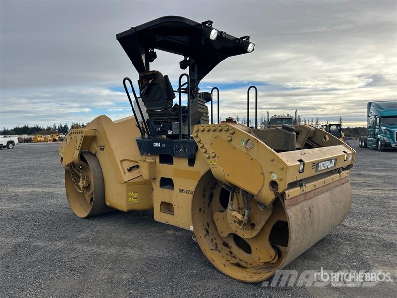 CAT CB-54 XW Double Drum Roller Rodillos de doble tambor