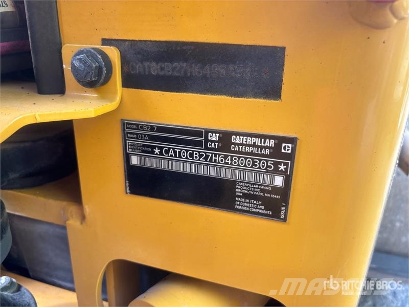 CAT CB2.7 Double Drum Roller Dvojni valjarji