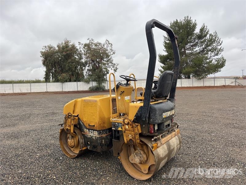 CAT CB224D Double Drum Roller Twin drum rollers