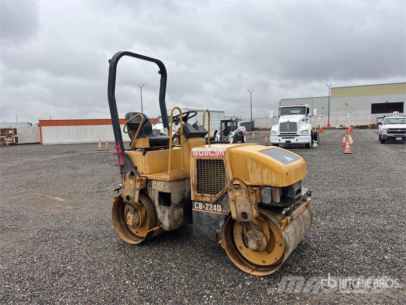 CAT CB224D Double Drum Roller Twin drum rollers