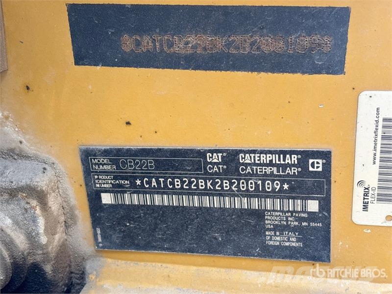 CAT CB22B Double Drum Roller Twin drum rollers