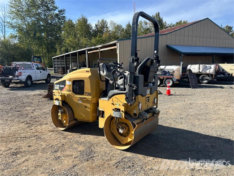 CAT CB24B Double Drum Roller 트윈 드럼 롤러