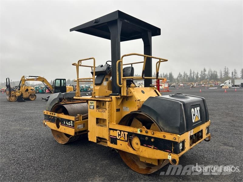 CAT CB434C Double Drum Roller Dvojni valjarji