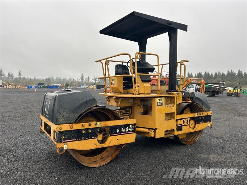 CAT CB434C Double Drum Roller Dvojni valjarji