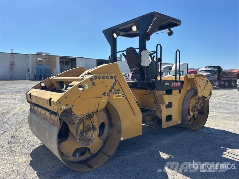 CAT CB54 Double Drum Roller Ikerdobos hengerek
