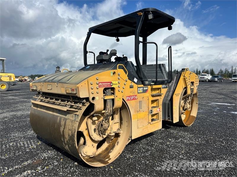 CAT CB64B Double Drum Roller Ikerdobos hengerek