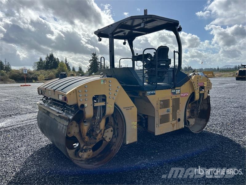 CAT CB64B Double Drum Roller Ikerdobos hengerek