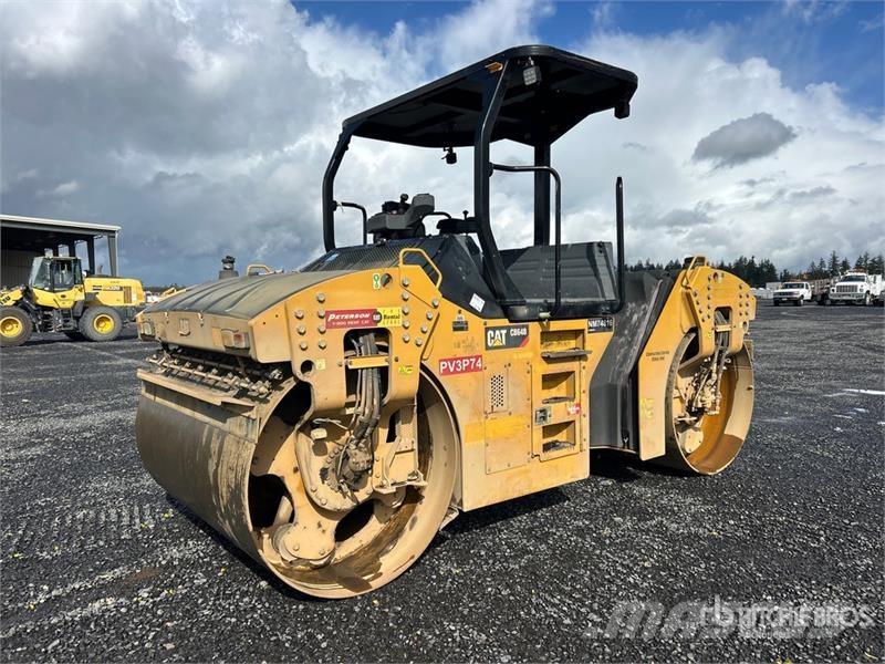CAT CB64B Double Drum Roller Ikerdobos hengerek