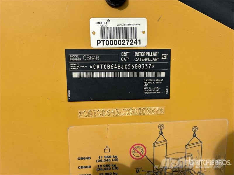 CAT CB64B Double Drum Roller Ikerdobos hengerek