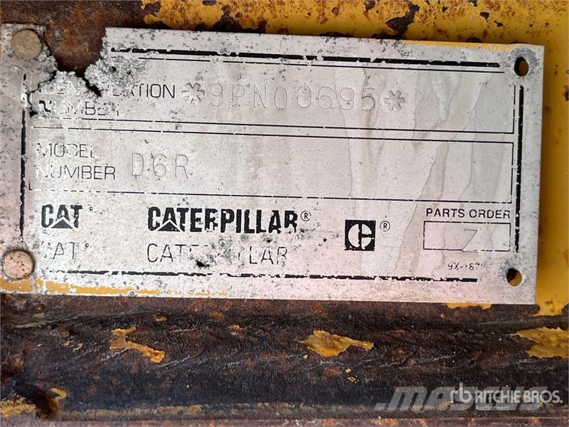 CAT D6R LGP Bulldozer på larvebånd
