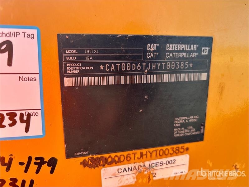 CAT D6T XL Crawler Dozer Tratores de esteira