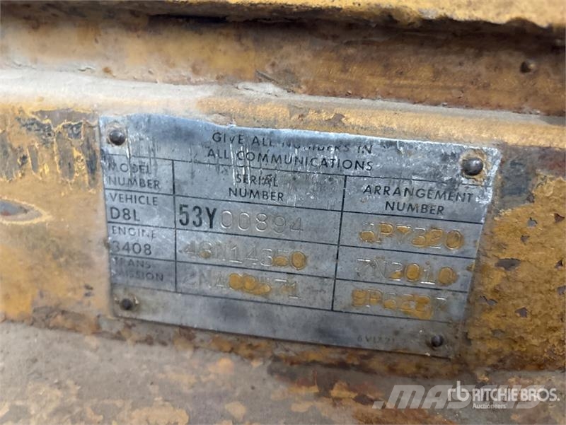 CAT D8L Buldožerji goseničarji
