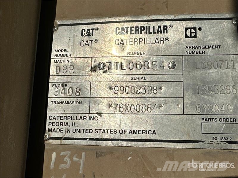 CAT D9R Spycharki gąsienicowe