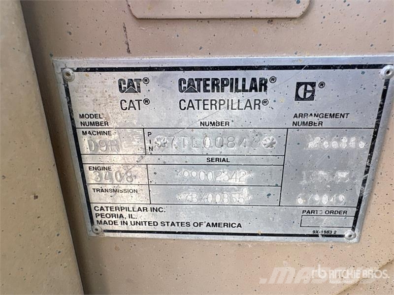 CAT D9R Buldožerji goseničarji