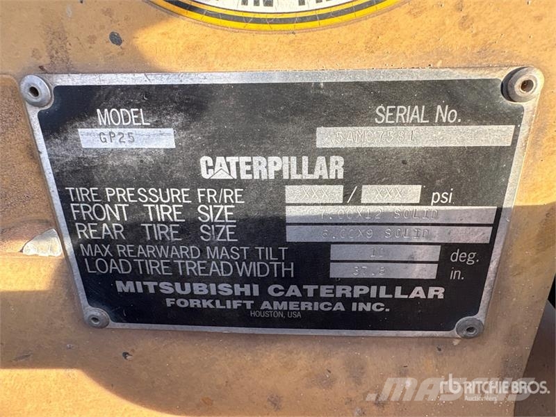 CAT G25P-5 Forklift (Inoperable) Другие складские механизмы