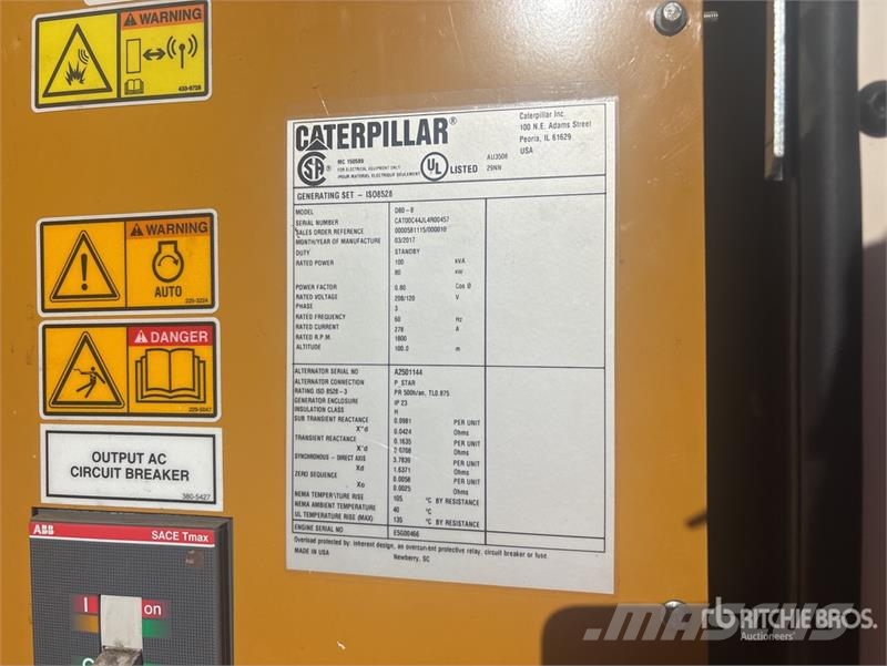 CAT Generator Set Dizel Jeneratörler