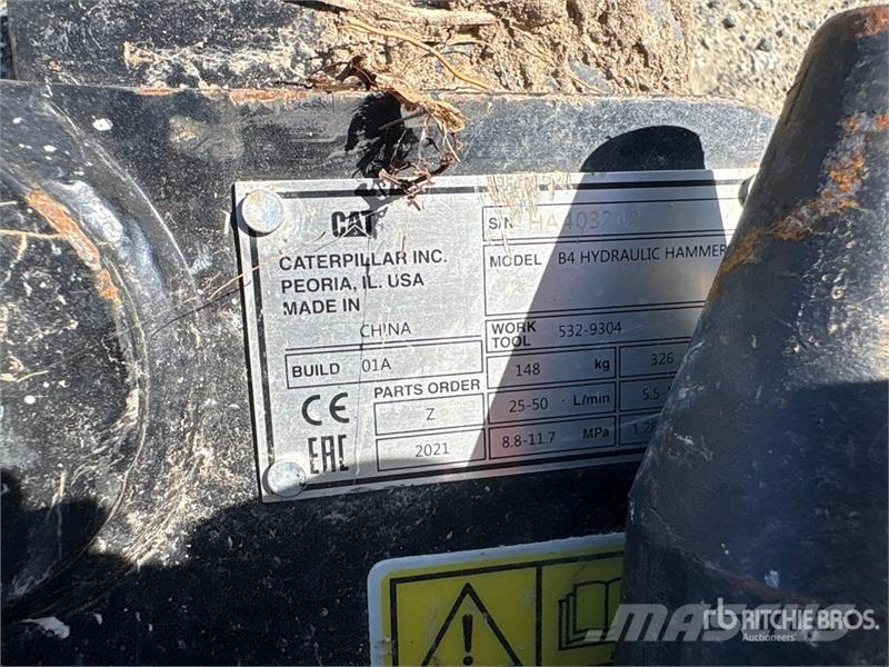 CAT Hydraulic Breaker - Fits CAT 303.5 CR Mini Excavat Martelos / Rompedores