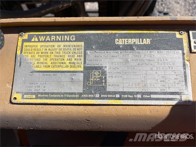 CAT T50D Gaffeltrucker - Annet