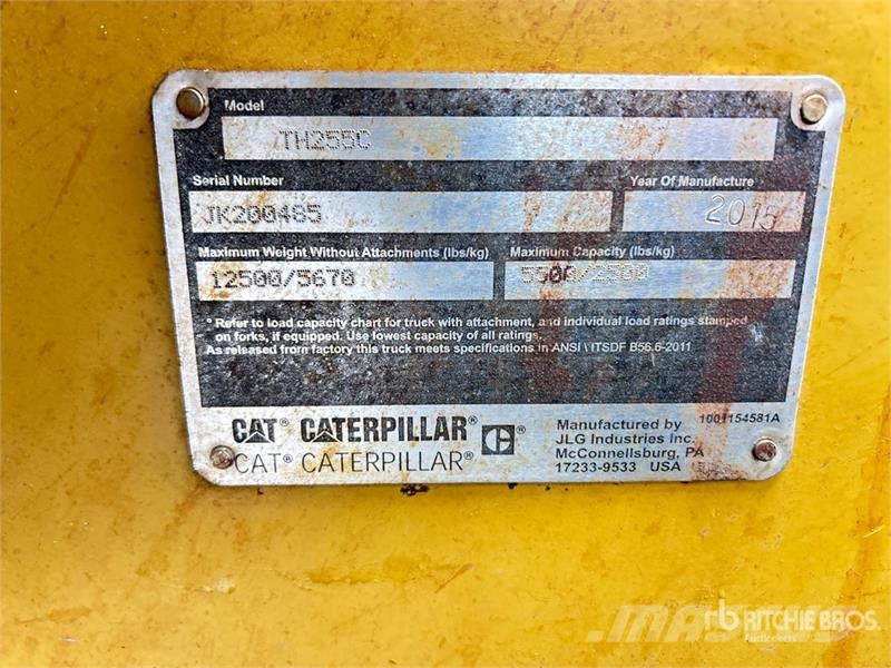 CAT TH255C Teleskoplader