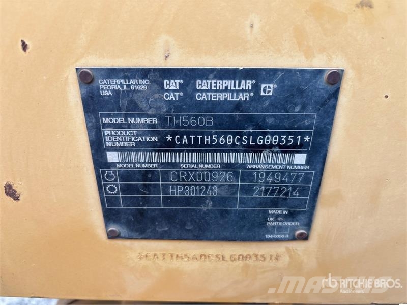CAT TH560B Carretillas telescópicas